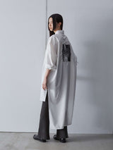 Lmrnuc 刺繍ロングシャツ《湖の服》