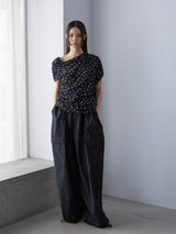 ビッグシルエット カーゴパンツ ブラック