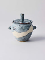 林友加 志野小壺 b(横縞)