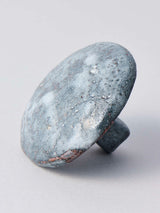 林友加 志野小壺 b(横縞)