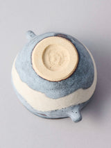 林友加 志野小壺 b(横縞)