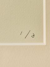 平野千明 オリジナルプリント《MOCHA(モカ) 》版画 エディション3(額装付き)