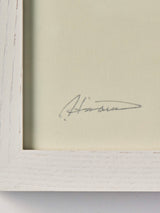 平野千明 オリジナルプリント《MOCHA(モカ) 》版画 エディション3(額装付き)