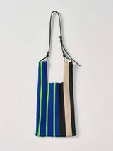 RANDOM STRIPE MARKET BAG MEDIUM ニットバッグ