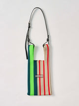 RANDOM STRIPE MARKET BAG SMALL ニットバッグ