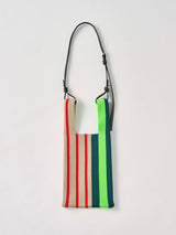 RANDOM STRIPE MARKET BAG SMALL ニットバッグ