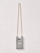 KYOTO METALLIC MARKET BAG MICRO チェーンストラップニットバッグ