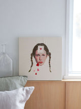 Lmrnuc 刺繍アートワークパネル《Love Surge ハートアレンジ ver.》