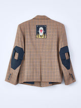 AIRBRUSHED TAILORED JACKET エアブラシペイント テーラードジャケット