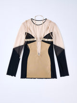 Switching Sheer Tops シアートップス