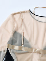 Switching Sheer Tops シアートップス