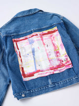 NEW CLASSIC JEAN JACKET #VINTAGE BLUE/ FAILE アートデニムジャケット