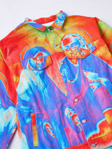 ANGEL DENIM JACKET エンジェルプリントデニムジャケット