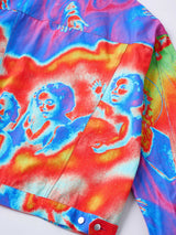 ANGEL DENIM JACKET エンジェルプリントデニムジャケット