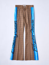 AIRBRUSHED FLARE PANTS エアブラシプリント フレアパンツ