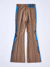 AIRBRUSHED FLARE PANTS エアブラシプリント フレアパンツ