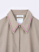 ZIP HALF SHIRT ジップアップシャツ