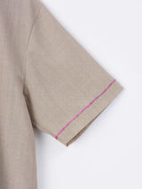 ZIP HALF SHIRT ジップアップシャツ