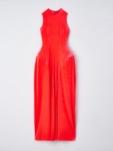 Side Padded Dress ロングドレス