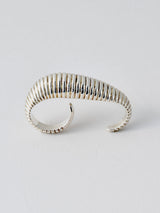 Shell Thin Double finger Ring/Silver ダブルフィンガーリング