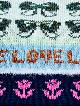 Handmade Knitting pouf ハンドメイド クッションカバー