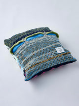 Handmade Knitting pouf ハンドメイド クッションカバー