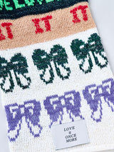 Handmade knit summeri scarf ハンドメイドサマーニットスカーフ