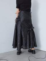 SHANE SKIRT ビーズ刺繍ロングスカート