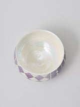 高橋朋子 茶碗《紫光彩盌 豊咲》(T10)箱付き