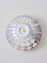 高橋朋子 茶碗《紫光彩盌 豊咲》(T10)箱付き