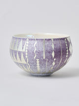 高橋朋子 茶碗《紫光彩盌 豊咲》(T10)箱付き