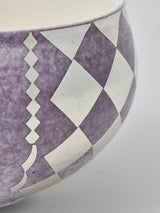 高橋朋子 茶碗《紫光彩盌 豊咲》(T10)箱付き