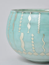 高橋朋子 茶碗《翠光彩盌 翠巒》(T5)箱付き