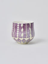 高橋朋子《紫光彩酒盃 豊咲》(T7)