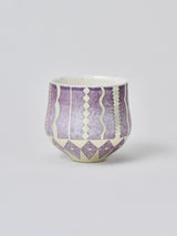 高橋朋子《紫光彩酒盃 豊咲》(T7)