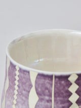 高橋朋子《紫光彩酒盃 豊咲》(T7)