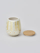 高橋朋子《金銀彩薄茶器 游ぐ月》(T6)