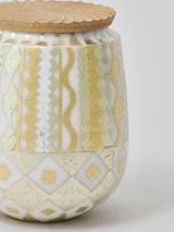 高橋朋子《金銀彩薄茶器 游ぐ月》(T6)