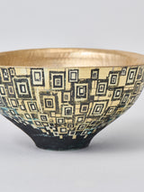 高橋朋子 《銹刻彩酒盃 玄の月》(T9)