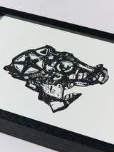 平野千明《JUNK 01 》原画(額装付き)