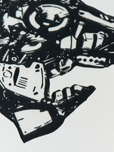 平野千明《JUNK 01 》原画(額装付き)