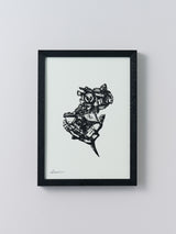 平野千明《JUNK 03 》原画(額装付き)