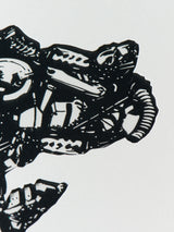 平野千明《JUNK 03 》原画(額装付き)