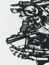 平野千明《JUNK 03 》原画(額装付き)