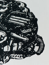 平野千明 《DAPHNIA (ダフニア)》原画(額装付き)