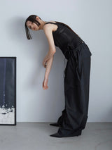 ビッグシルエット カーゴパンツ ブラック