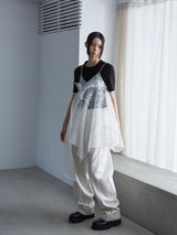 AMY EMBROIDERY TOP 刺繍シアーキャミソールトップ