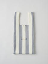 STRIPE MARKET BAG MEDIUM ニットバッグ