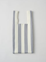 STRIPE MARKET BAG MEDIUM ニットバッグ