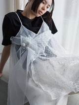 AMY EMBROIDERY TOP 刺繍シアーキャミソールトップ